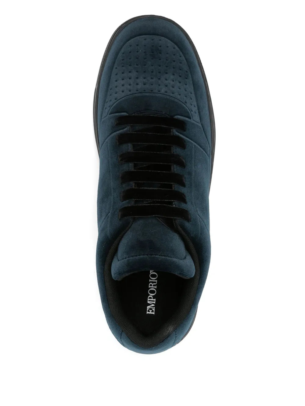 Emporio Armani Velvet Sneakers