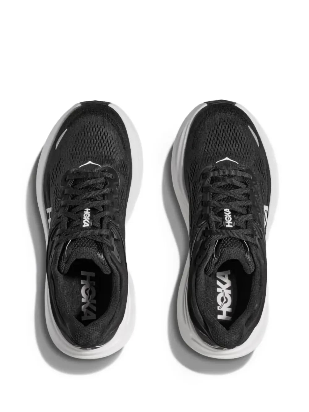 Hoka Bondi 9 Black/White Sneakers
