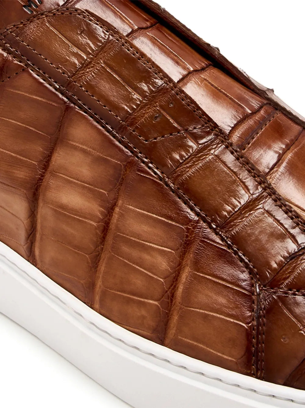 Magnanni Crocodile-Embossed Trainers