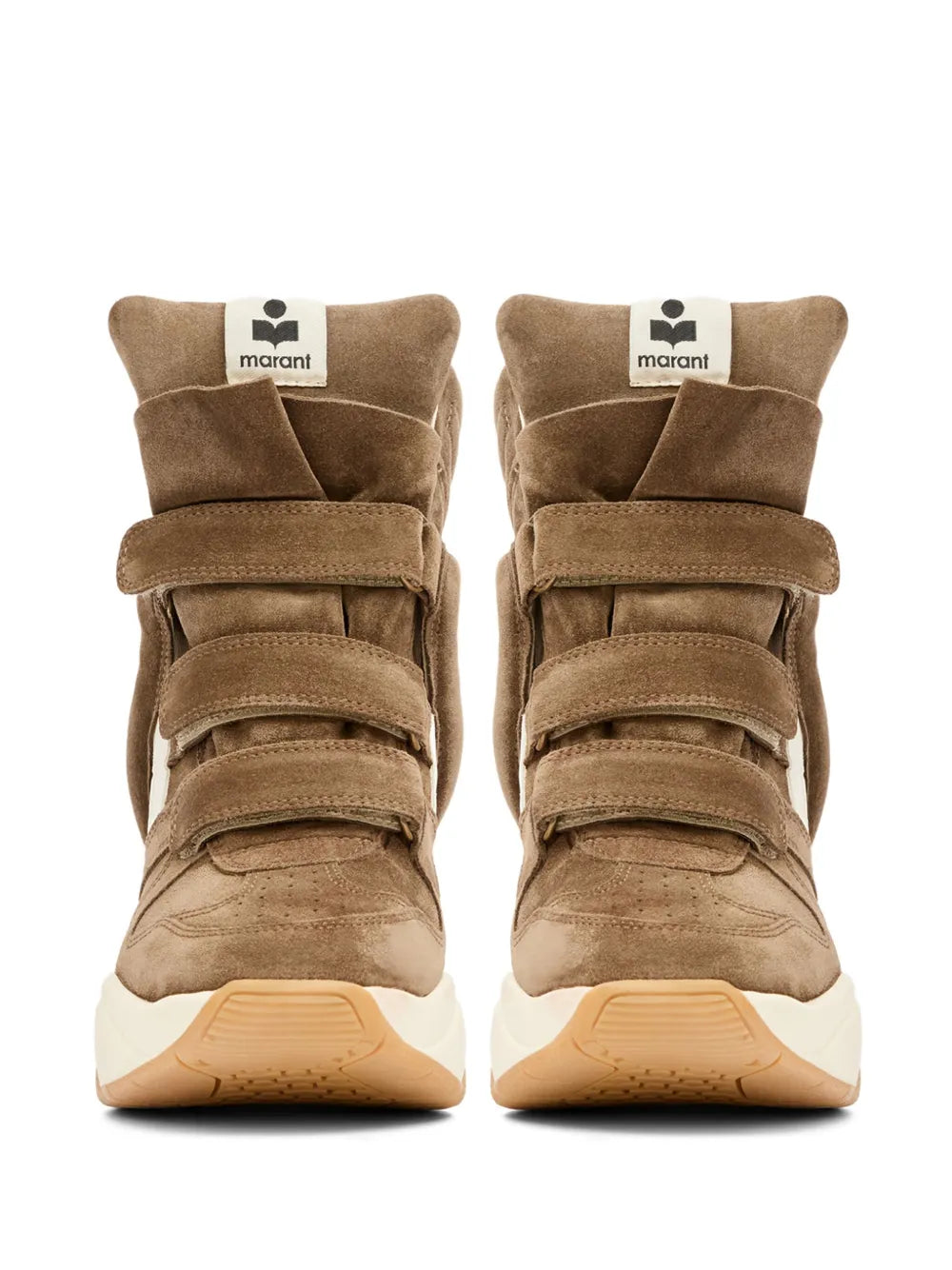 ISABEL MARANT Balskee Suede Wedge High-Top