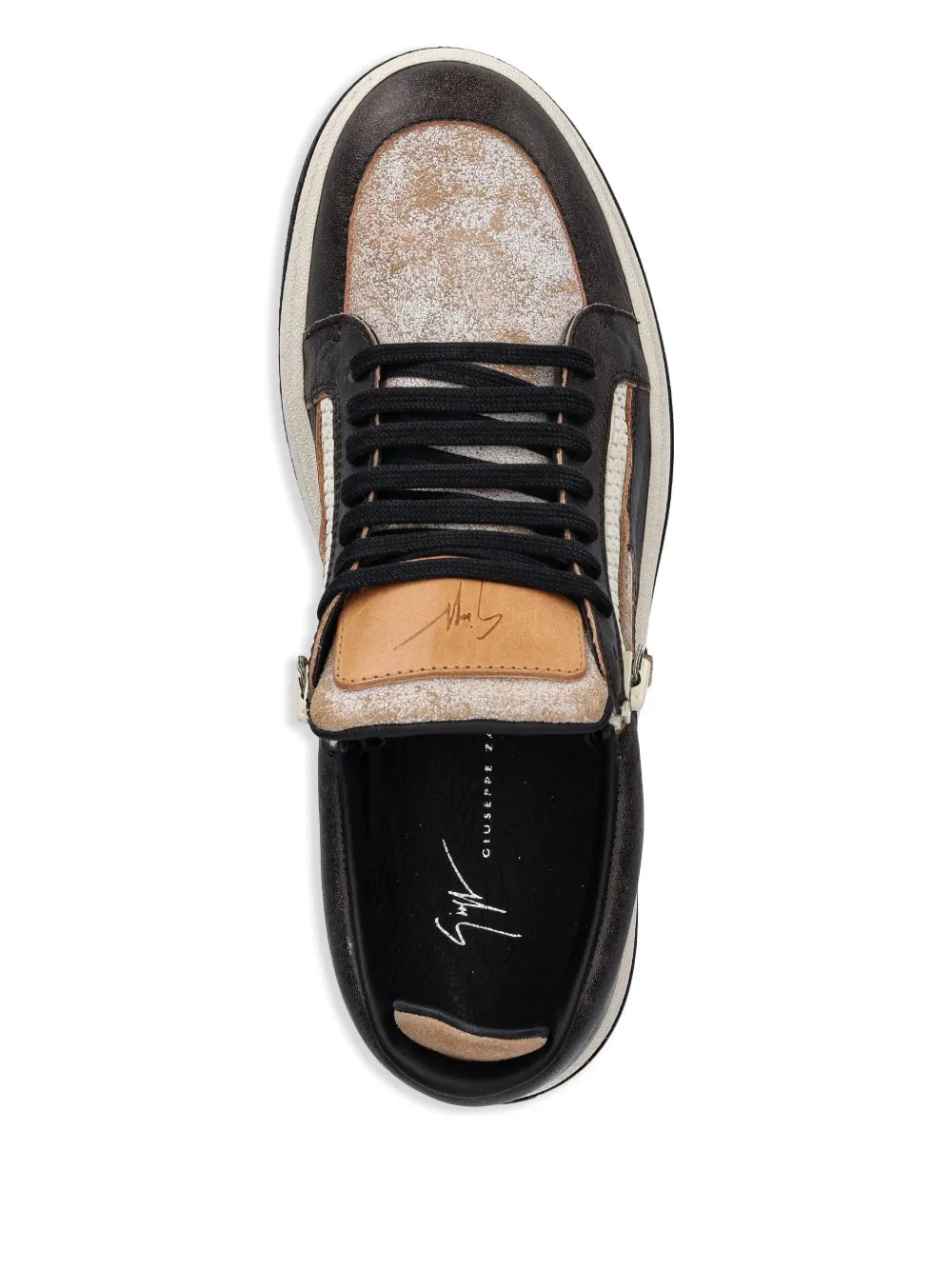 Giuseppe Zanotti Gz94 Double-Zip Low-Top Sneakers