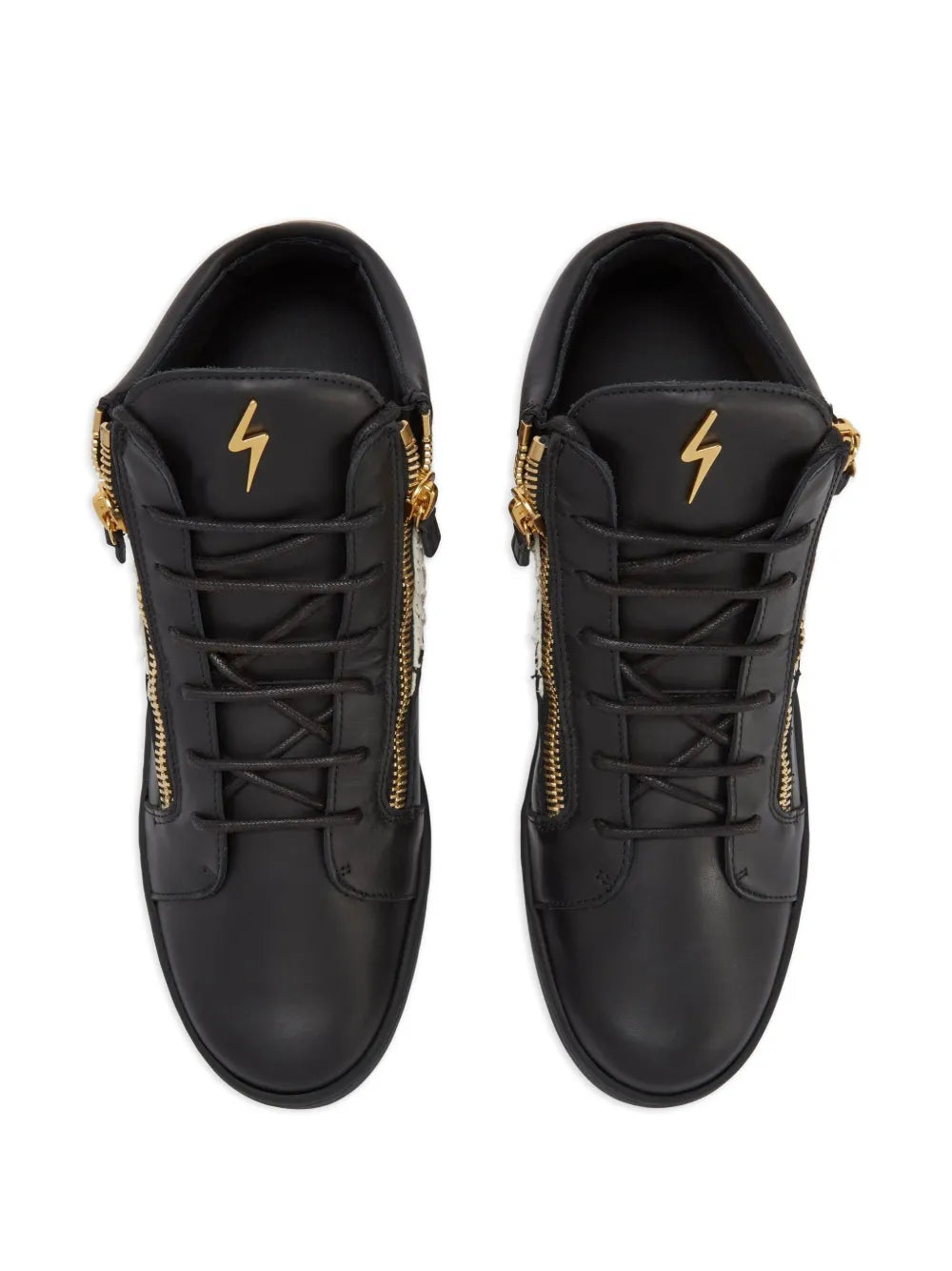 Giuseppe Zanotti Kriss Zip-Fastening Leather Sneakers