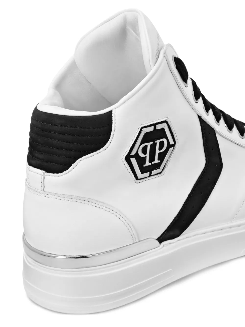 Philipp Plein Hexagon Hi-Top Sneakers