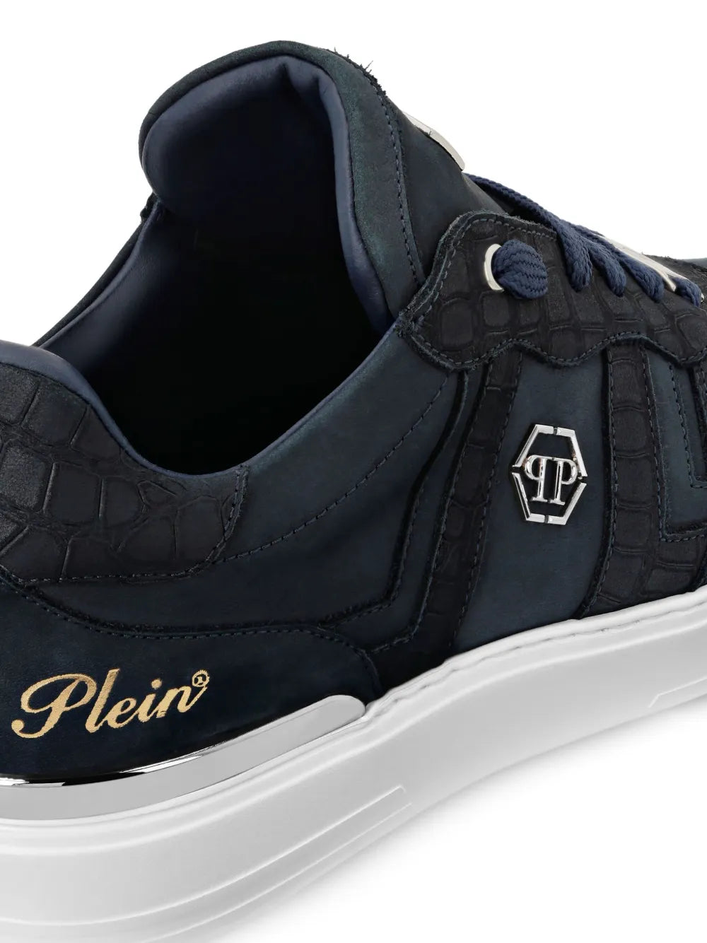Philipp Plein Lace-Up Low-Top Sneakers