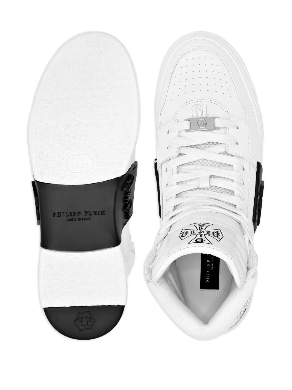 Philipp Plein Phantom Kicks High-Top Sneakers