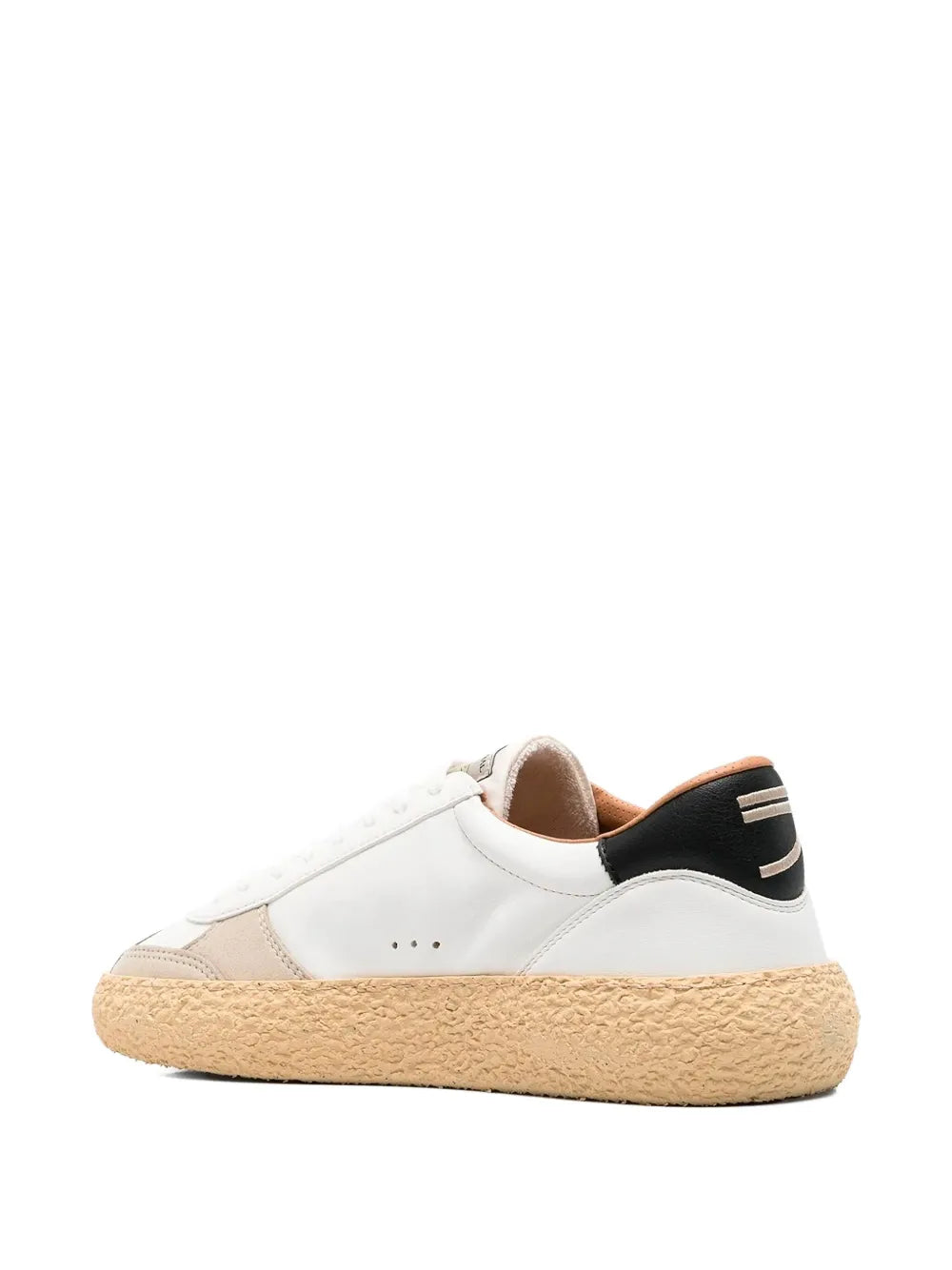 Puraai Cloud Dancer Leather Sneakers