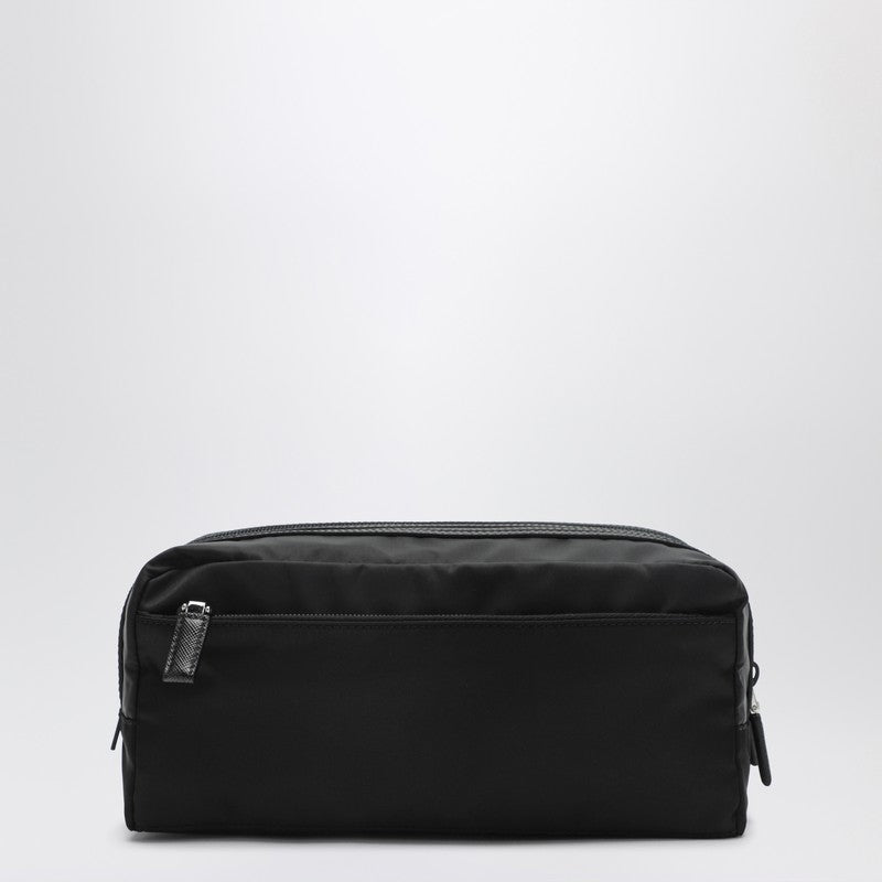 Prada Black Nylon Beauty Case Men