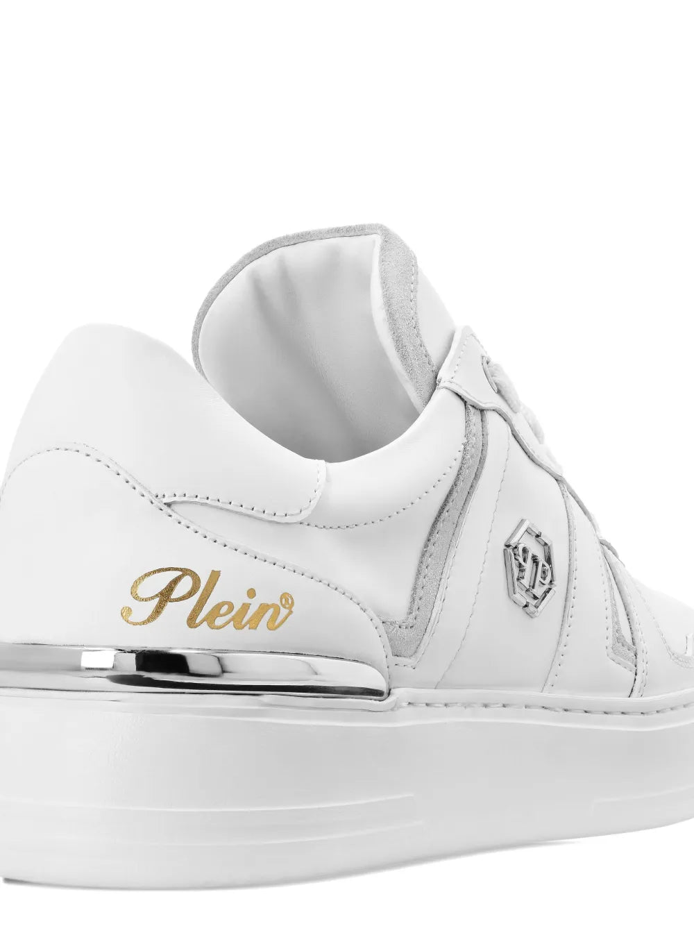Philipp Plein Striped Low-Top Sneakers