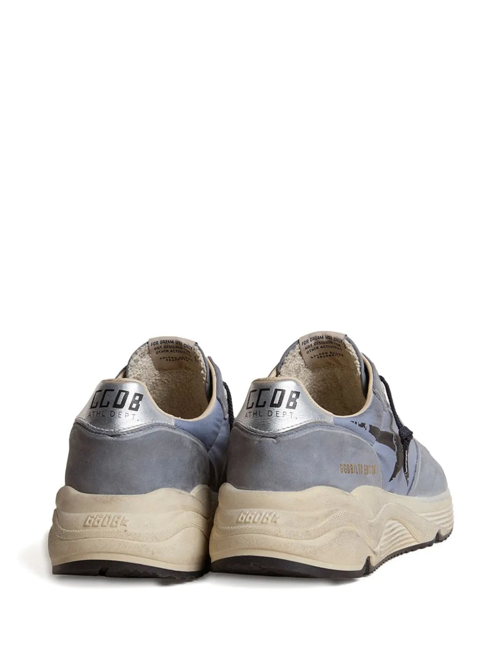 Golden Goose Running Sole Star-Embellished Leather Sneakers