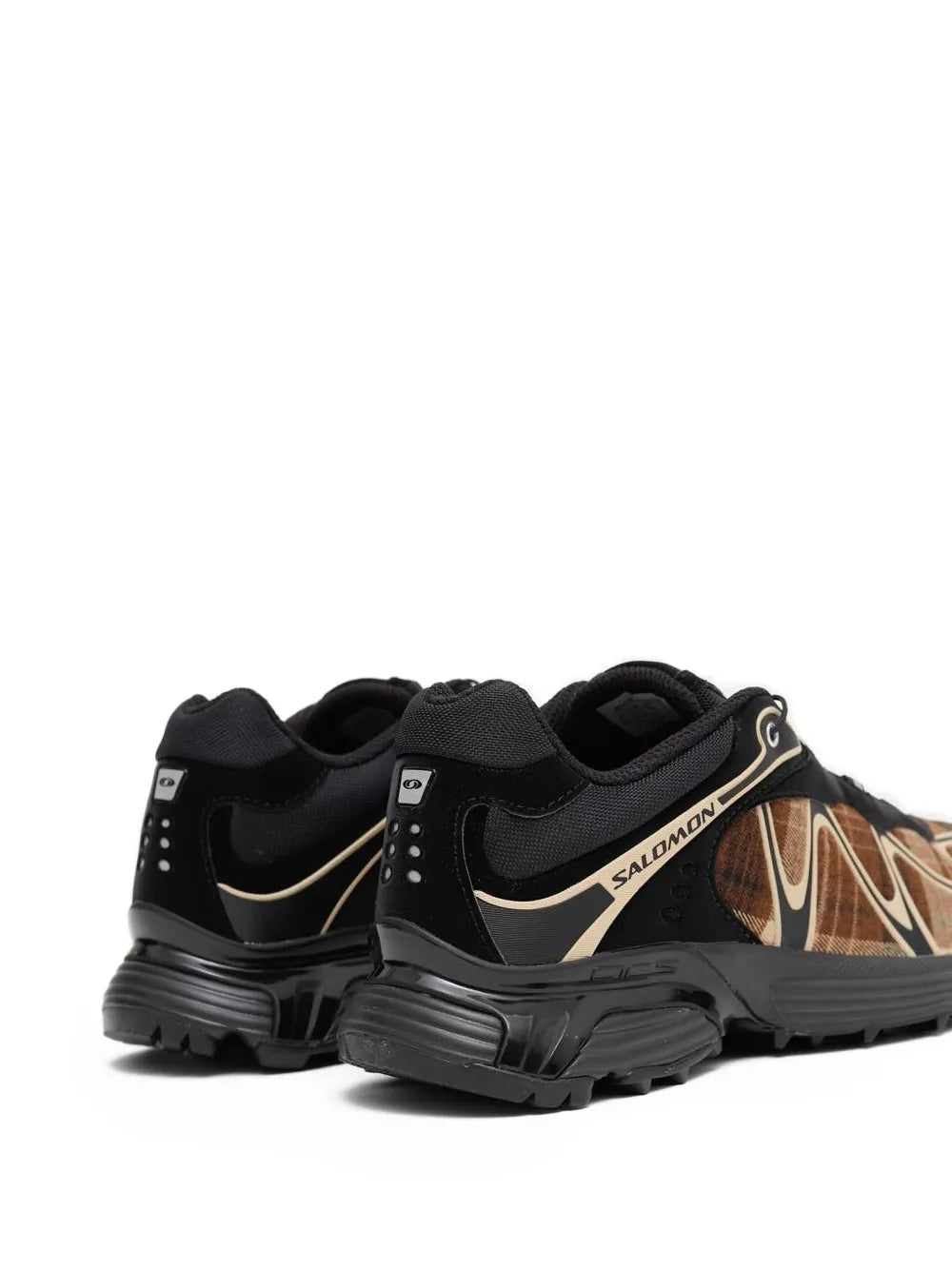 Salomon Plaid Panel Sneakers