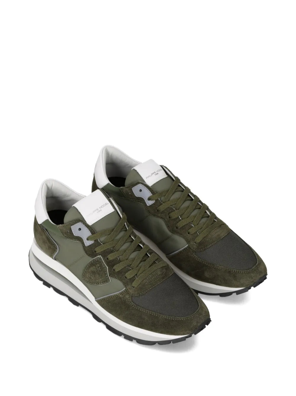 Philippe Model Paris Tropez Haute Suede-Panelled Sneakers