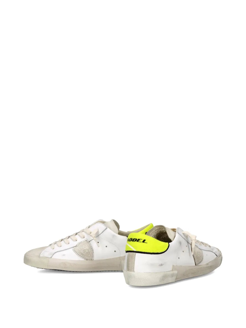 Philippe Model Paris Prsx Leather Patchwork Low-Top Sneakers