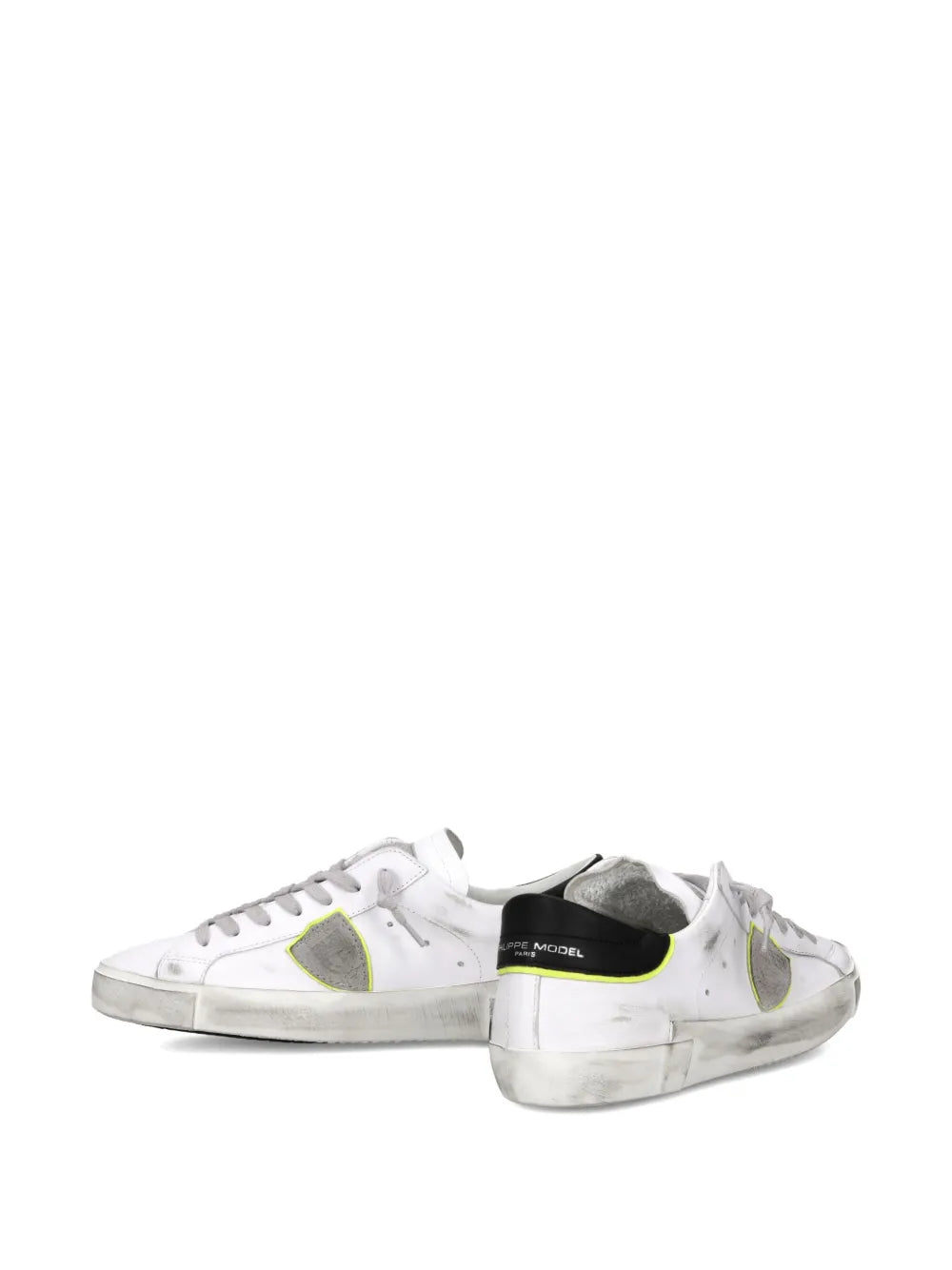 Philippe Model Paris Distressed Low-Top Sneakers