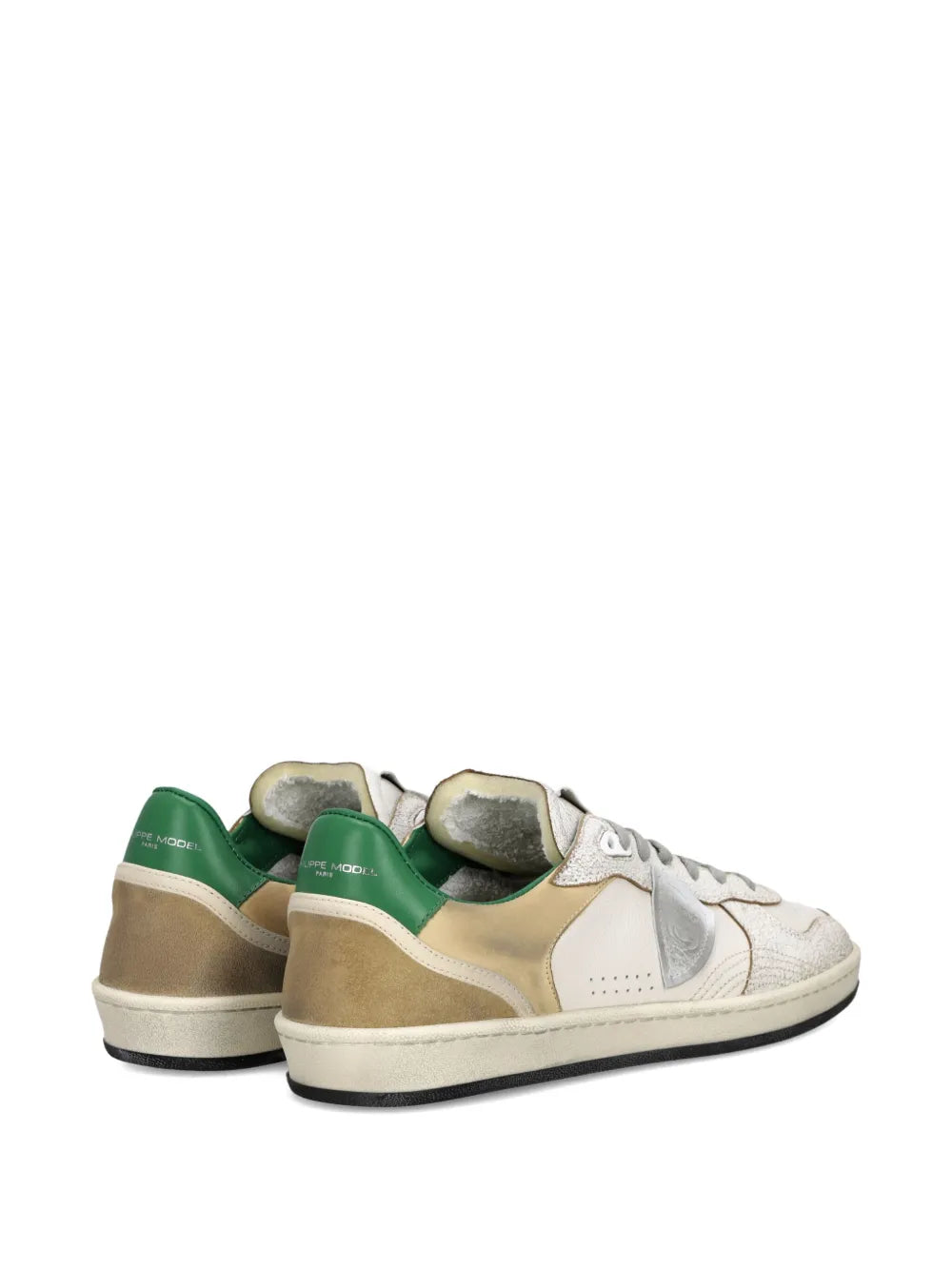 Philippe Model Paris Nice Textured Leather Sneakers
