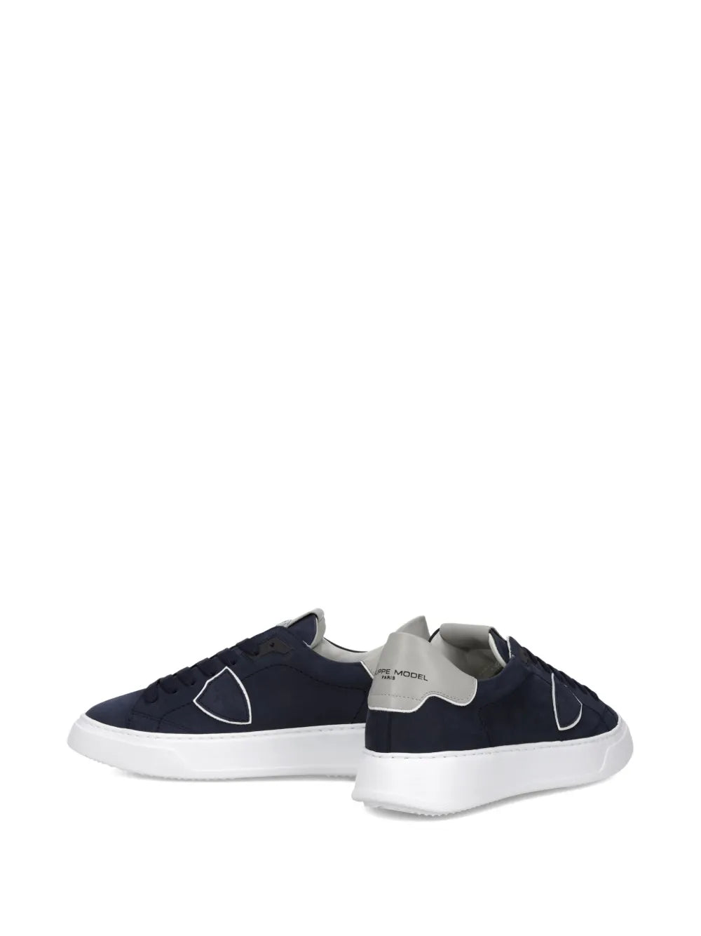 Philippe Model Paris Suede-Panelled Sneakers
