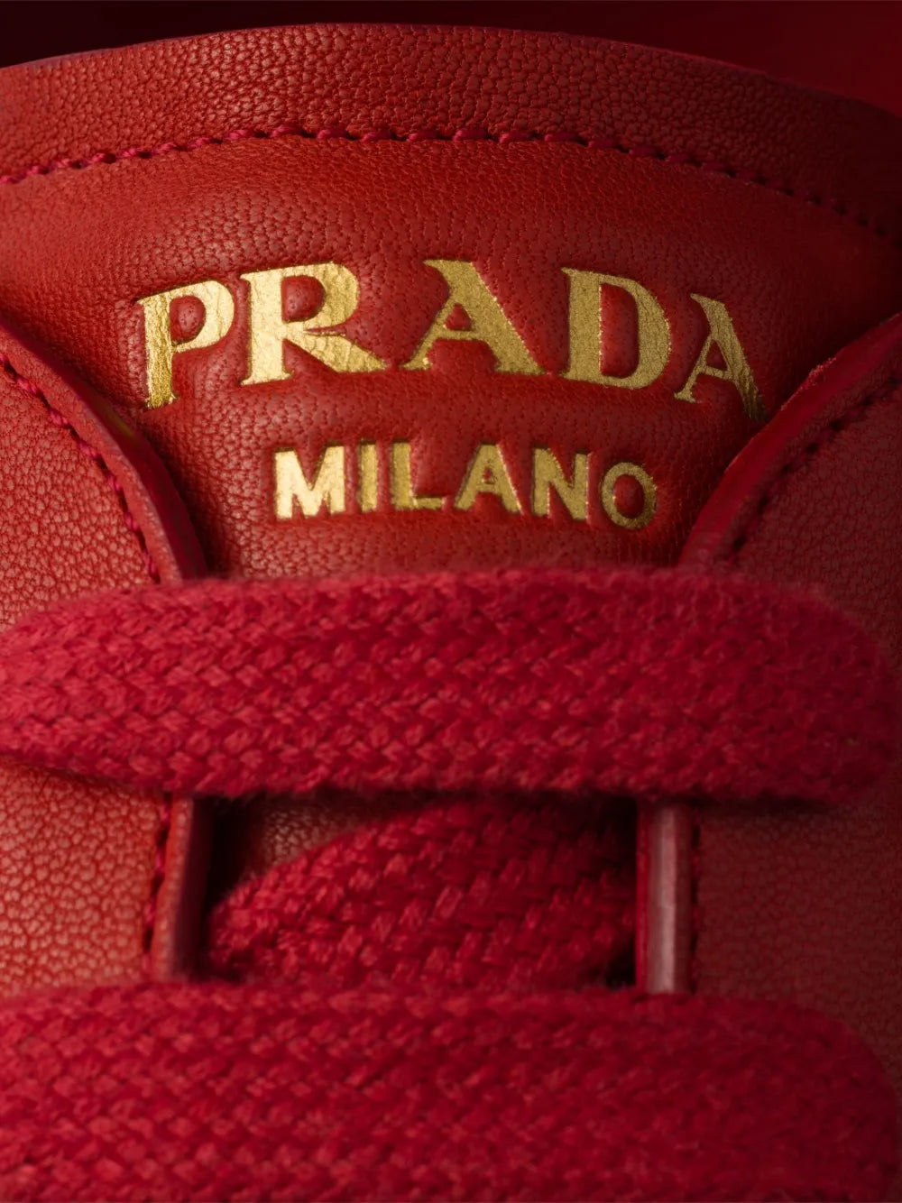 Prada Montecarlo Re-Edition 2005 Antiqued Nappa Leather Sneakers