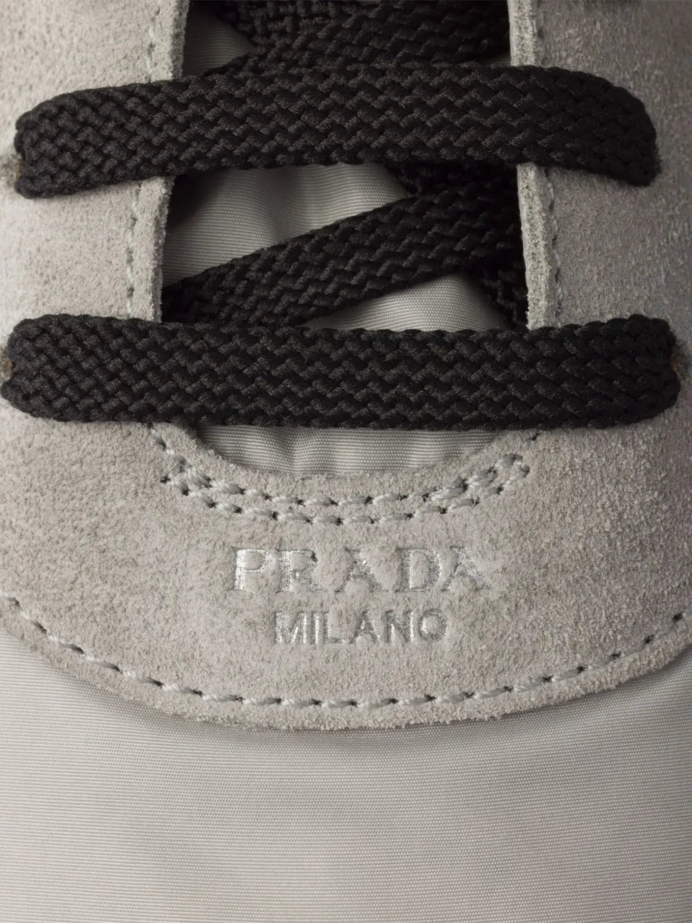 Prada Collapse Lace-Up Sneakers