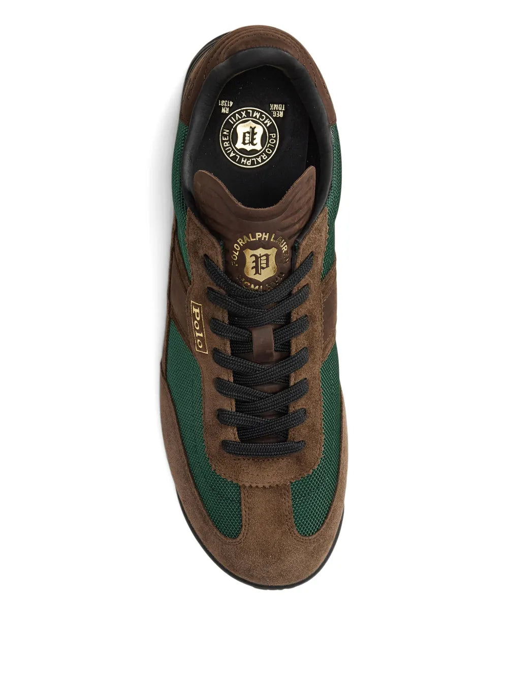 Polo Ralph Lauren Suede Panelled Sneakers