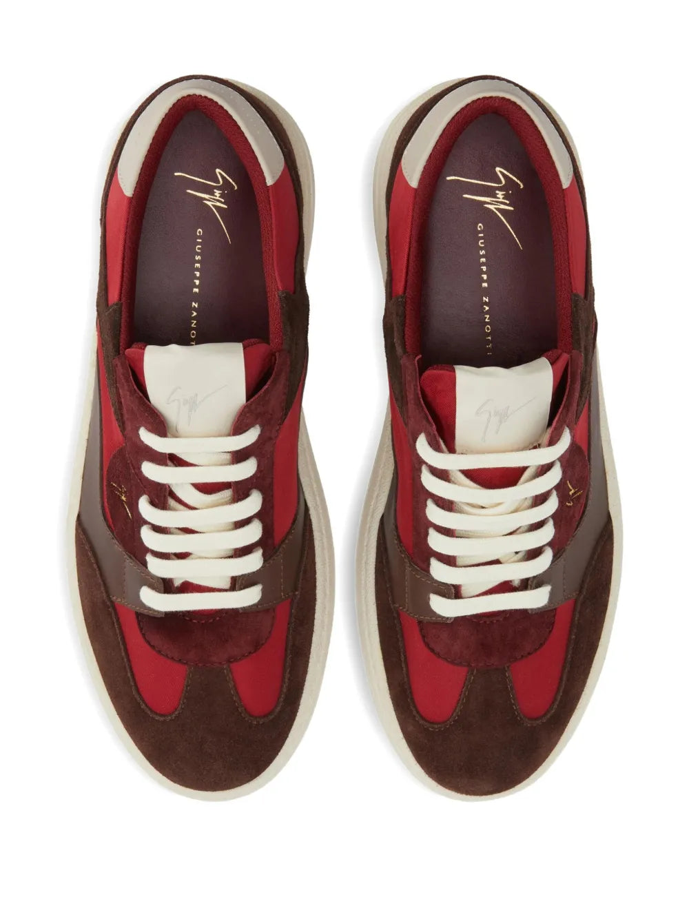 Giuseppe Zanotti Gz94 Suede Panelled Sneakers