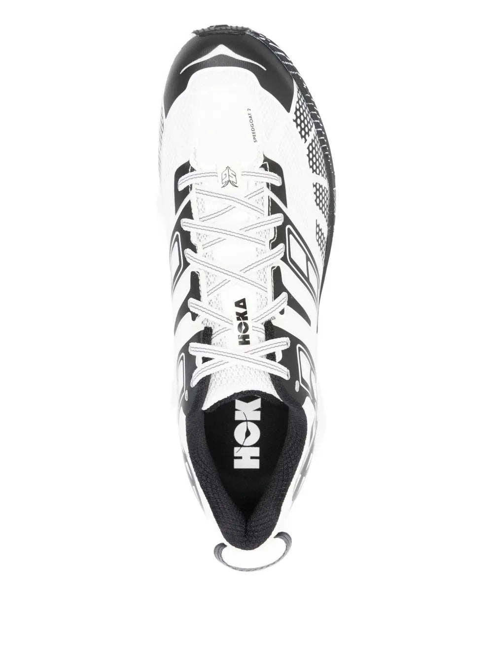 Hoka Geometric-Pattern Sneakers