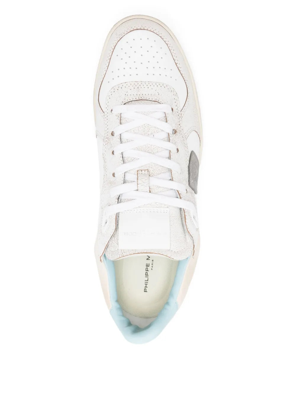 Philippe Model Paris Leather Panel Sneakers