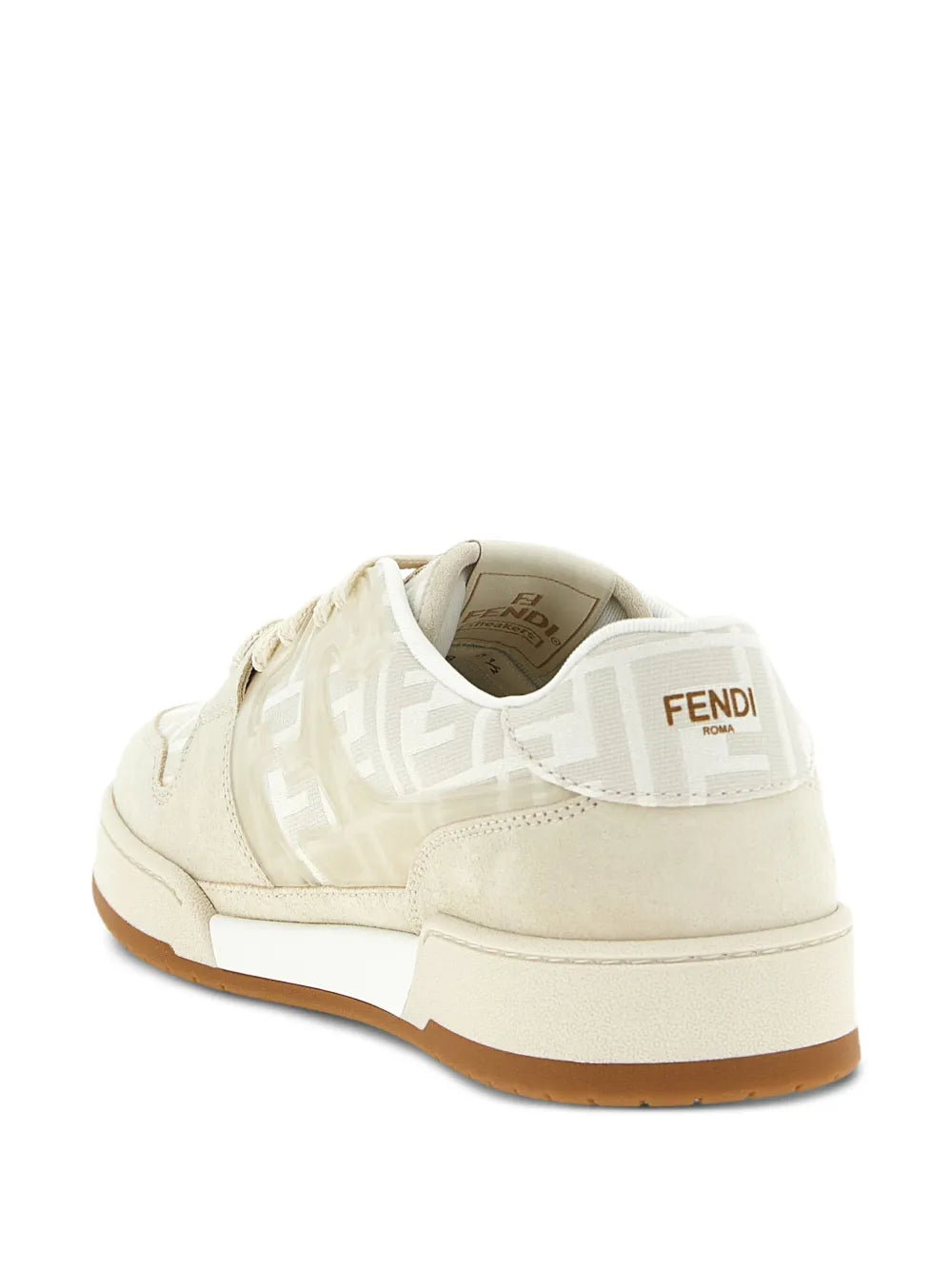 Fendi Fendi Match Ff-Jacquard Low-Top Sneakers