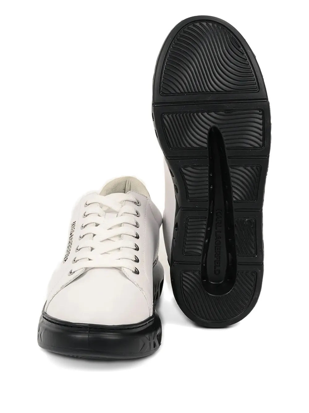 Karl Lagerfeld Cut-Out-Sole Sneakers