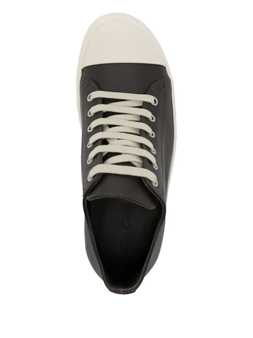 Rick Owens Ramones Leather Trainers