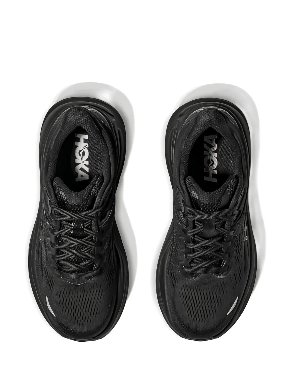 Hoka Bondi 9 Wide Black Sneakers