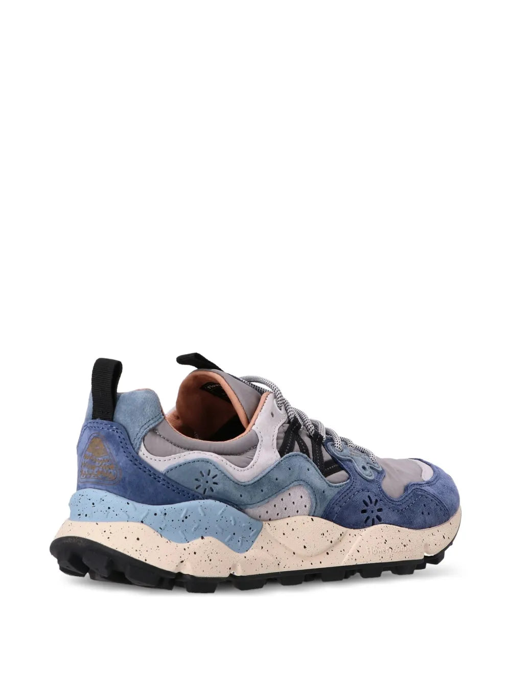 Flower Mountain Perforated Suede Sneakers