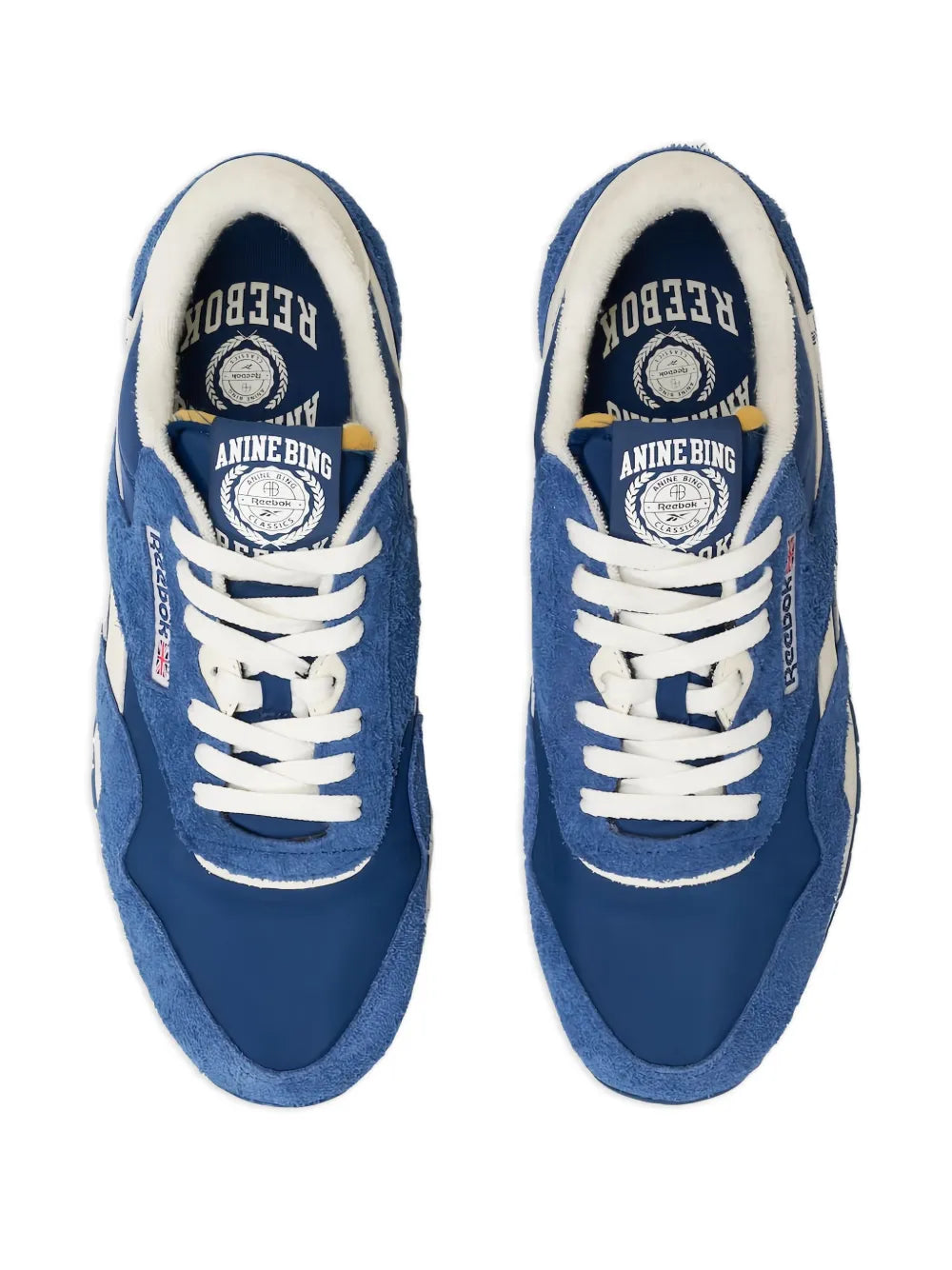 Reebok Classic Nylon Blue/Yellow Sneakers