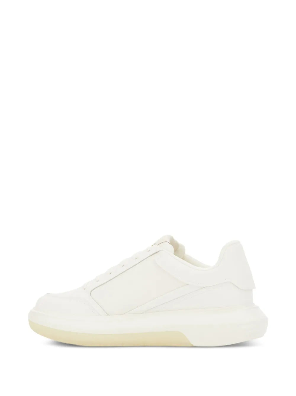 Emporio Armani Logo-Plaque Platform Sneakers