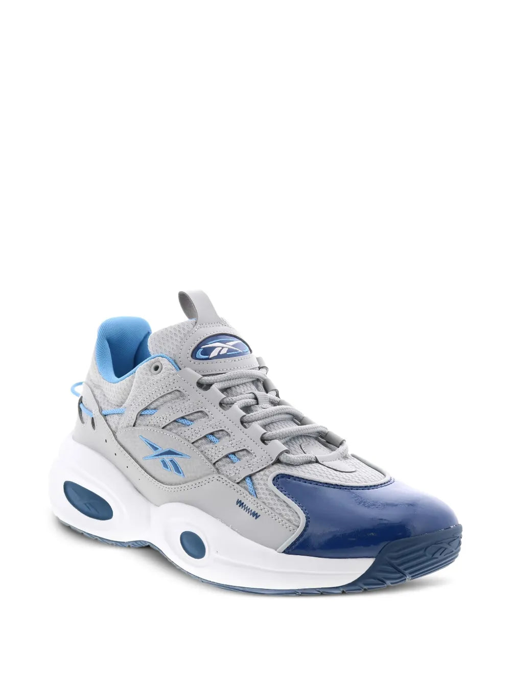 Reebok Solution Mid Grey/Blue Sneakers