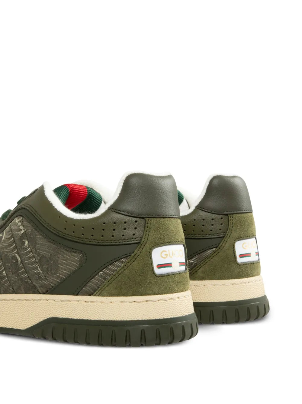Gucci Gg-Monogram Web Sneakers