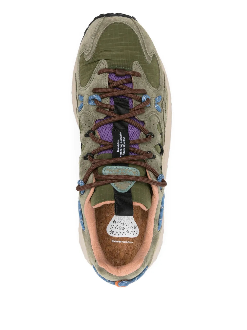 Flower Mountain Suede Low-Top Trainers