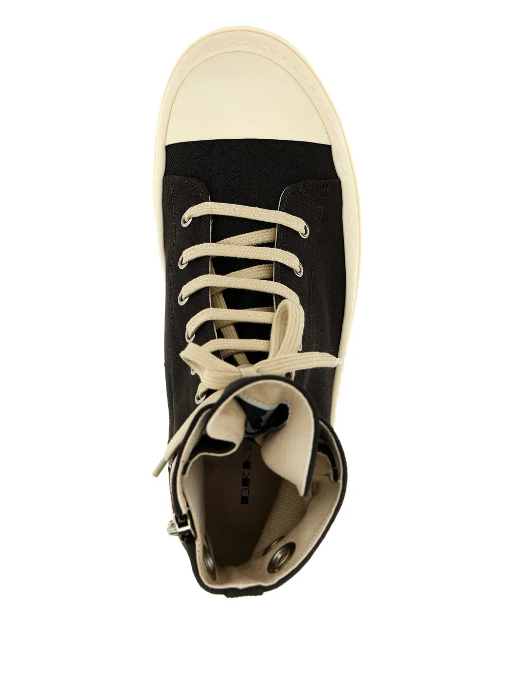 Rick Owens Drkshdw Lace-Up Zip Sneakers