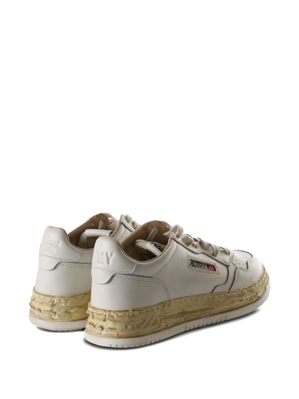 Maison Mihara Yasuhiro X Autry Perforated-Leather Sneakers