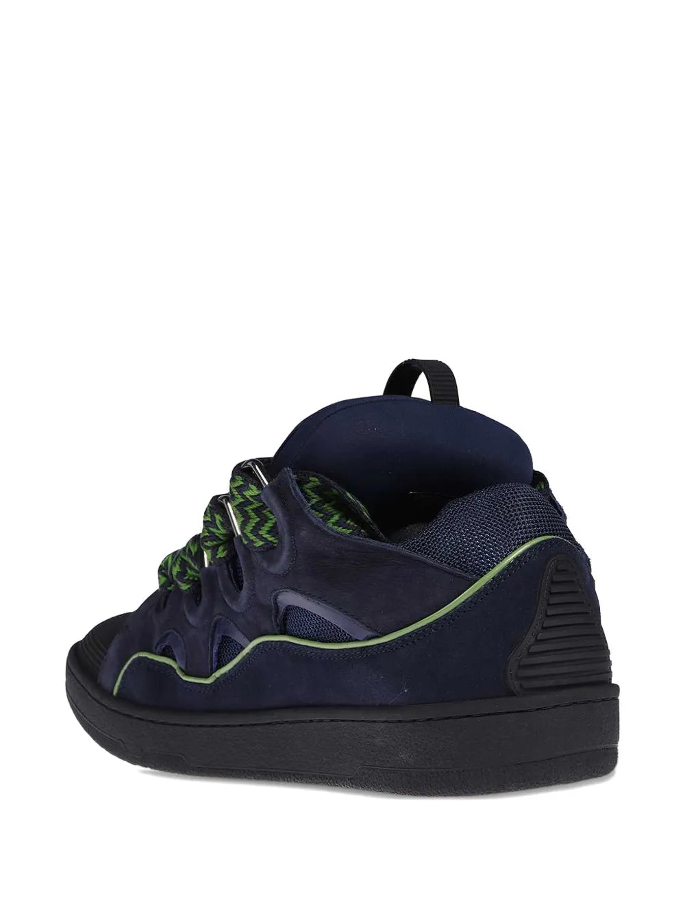 Lanvin Lace-Up Leather Sneakers