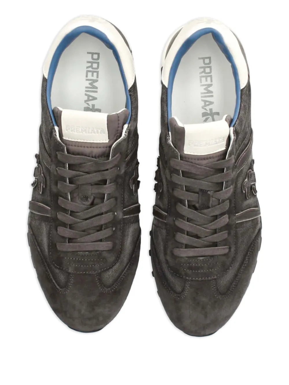 Premiata Lucy 7768 Paneled-Suede Sneakers