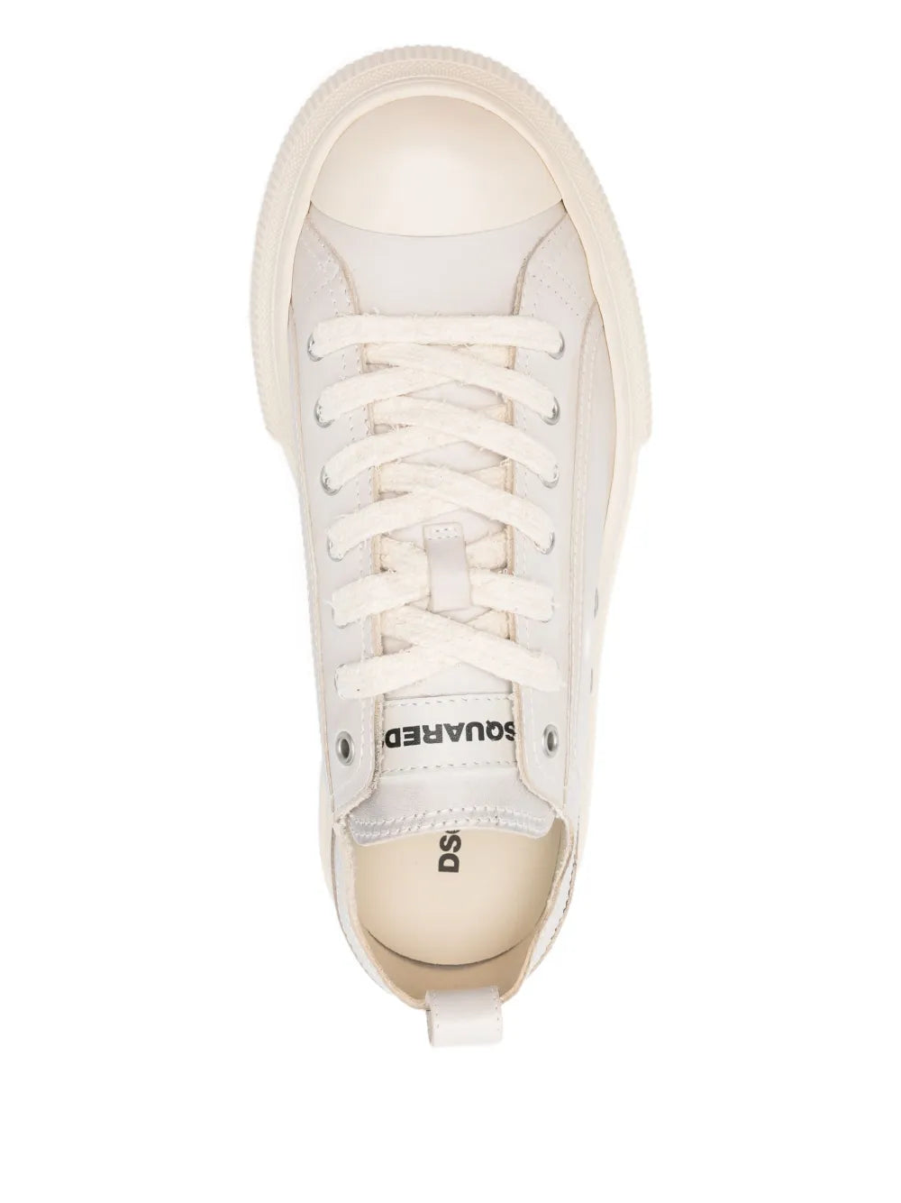 Dsquared2 Leather Platform Trainers