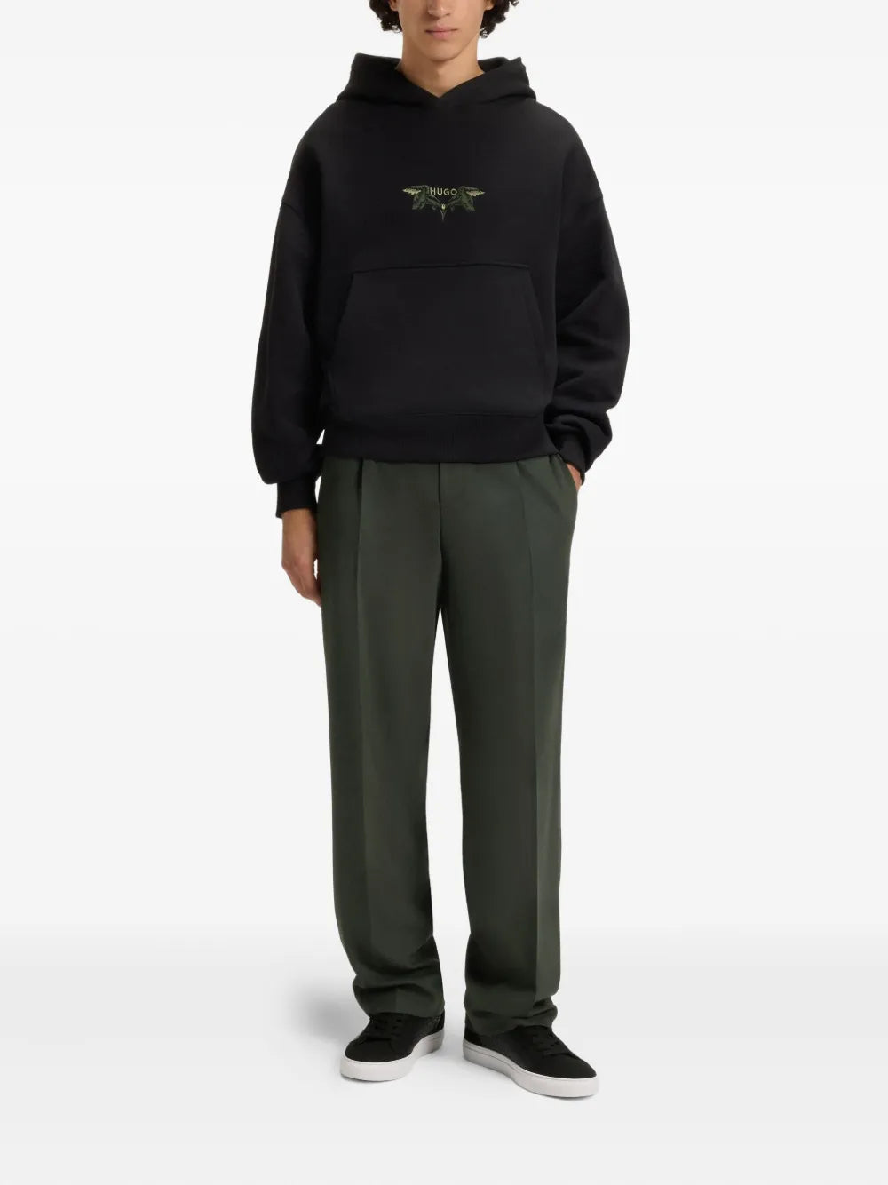 Hugo Morrie Panelled Sneakers