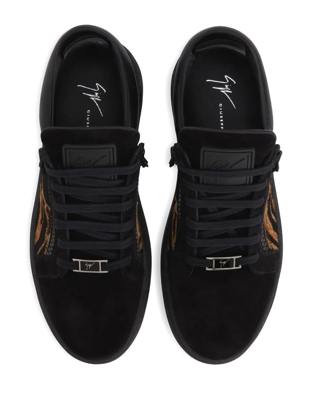 Giuseppe Zanotti Gz94 Zebra-Print Lace-Up Sneakers