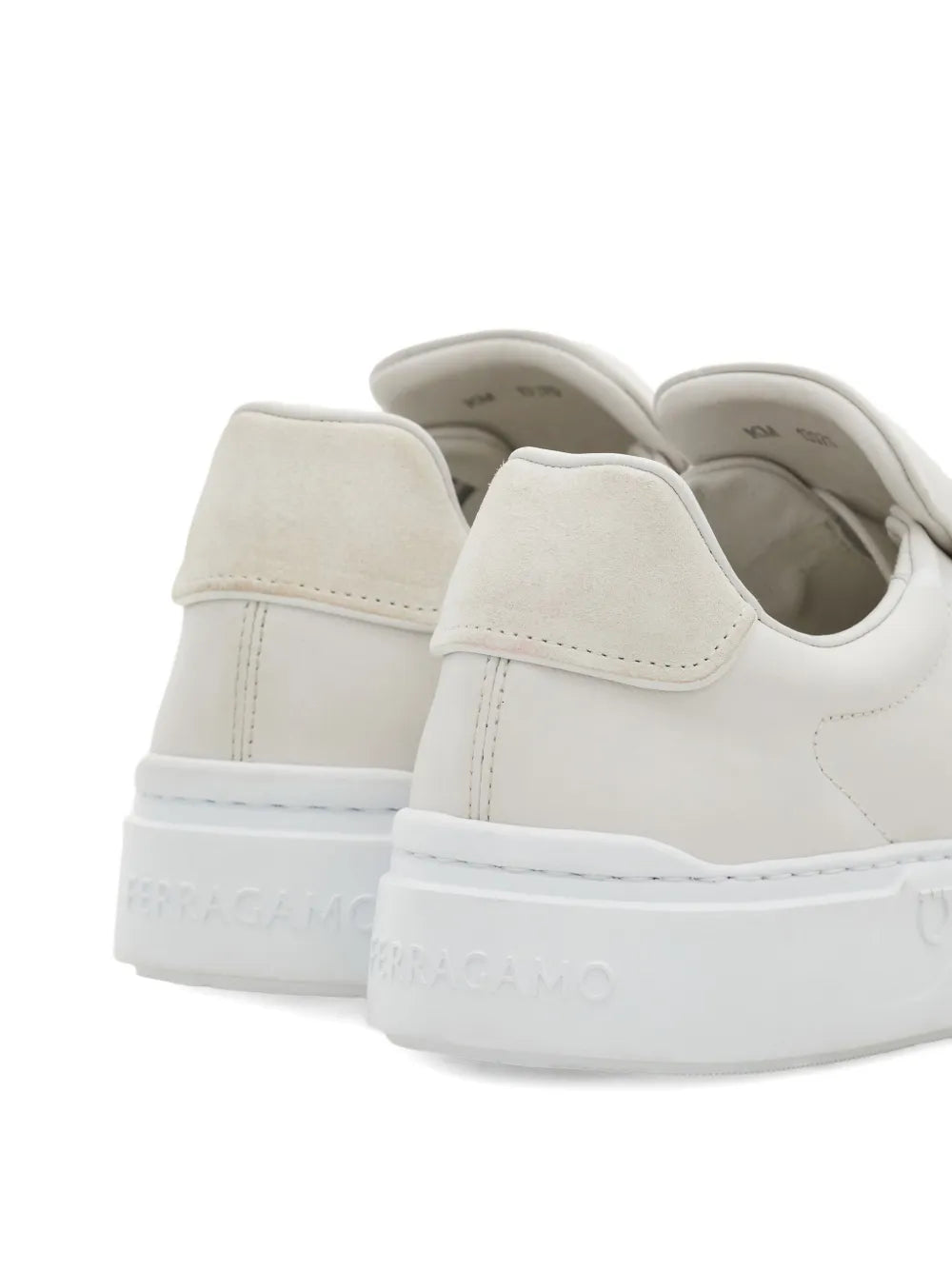Ferragamo Gancini Suede Sneakers