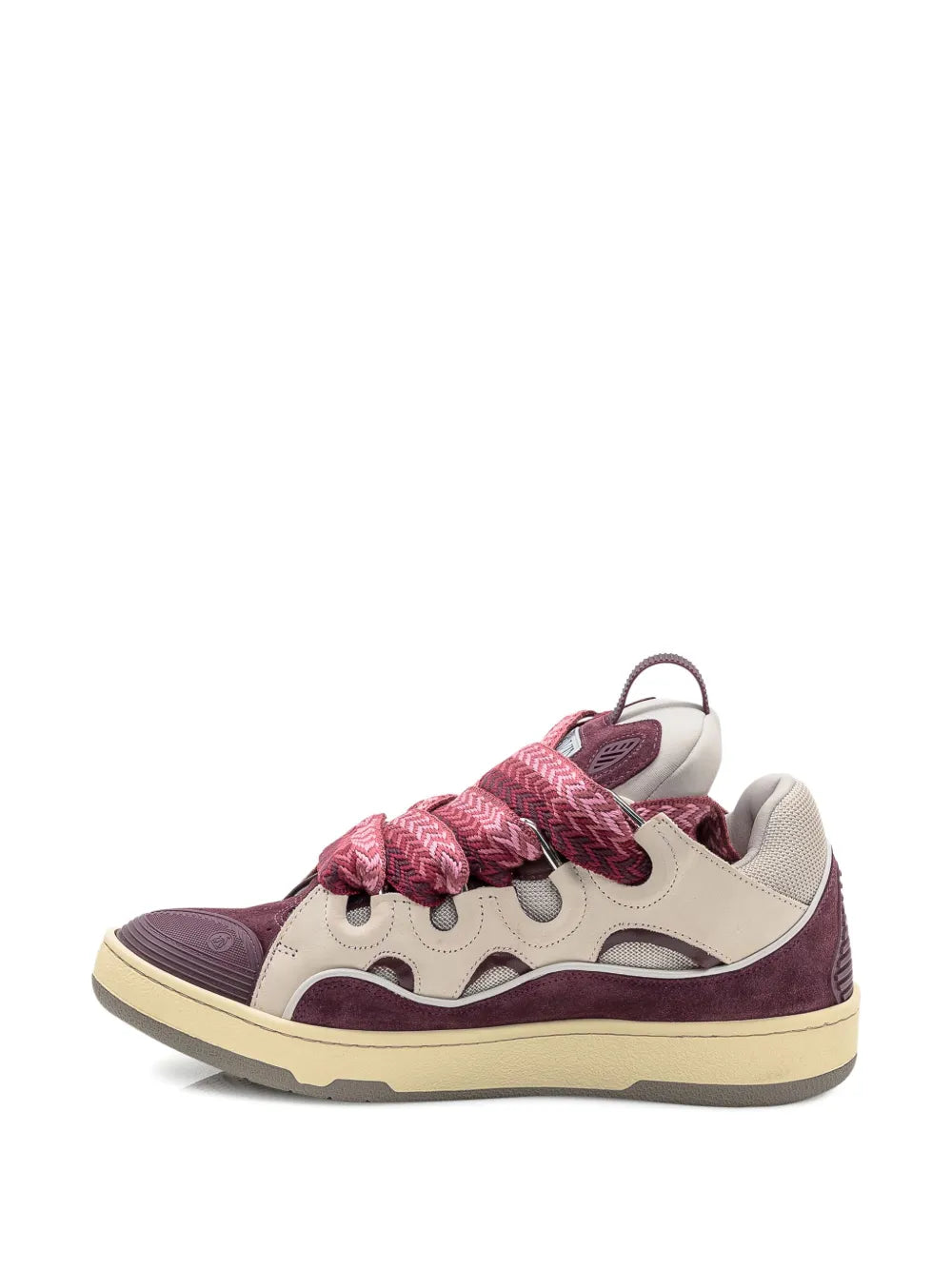 Lanvin Curb Lace-Up Sneakers