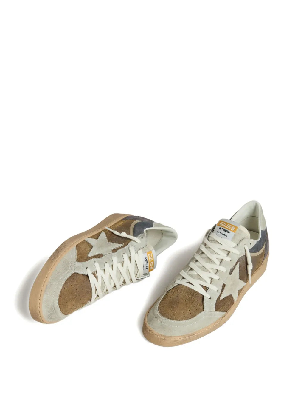 Golden Goose Ball Star Leather Sneakers