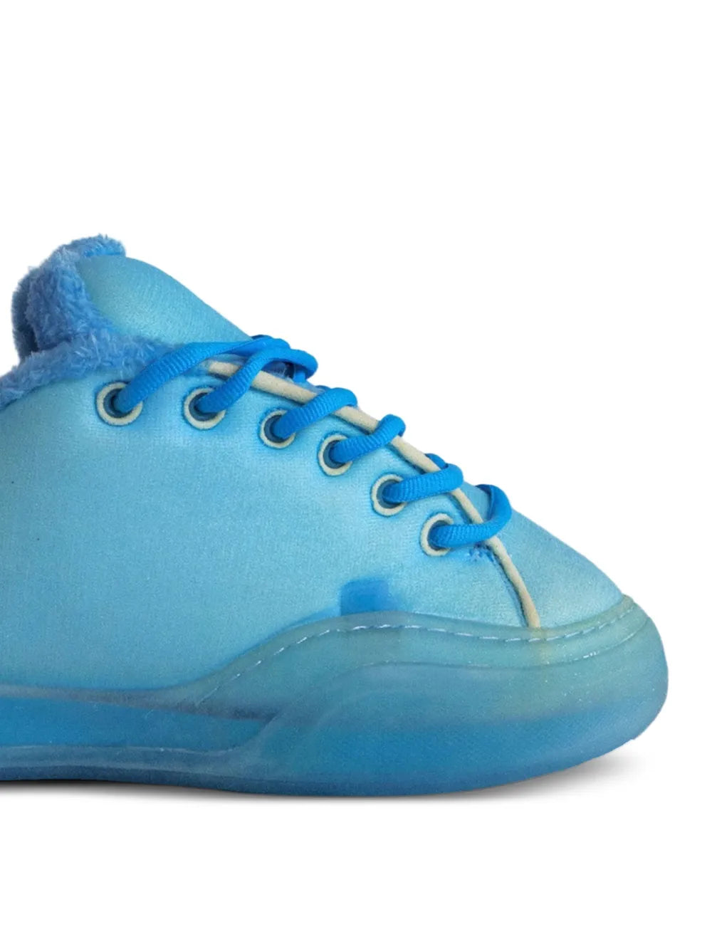 Erl Skate Faux-Fur Trim Sneakers