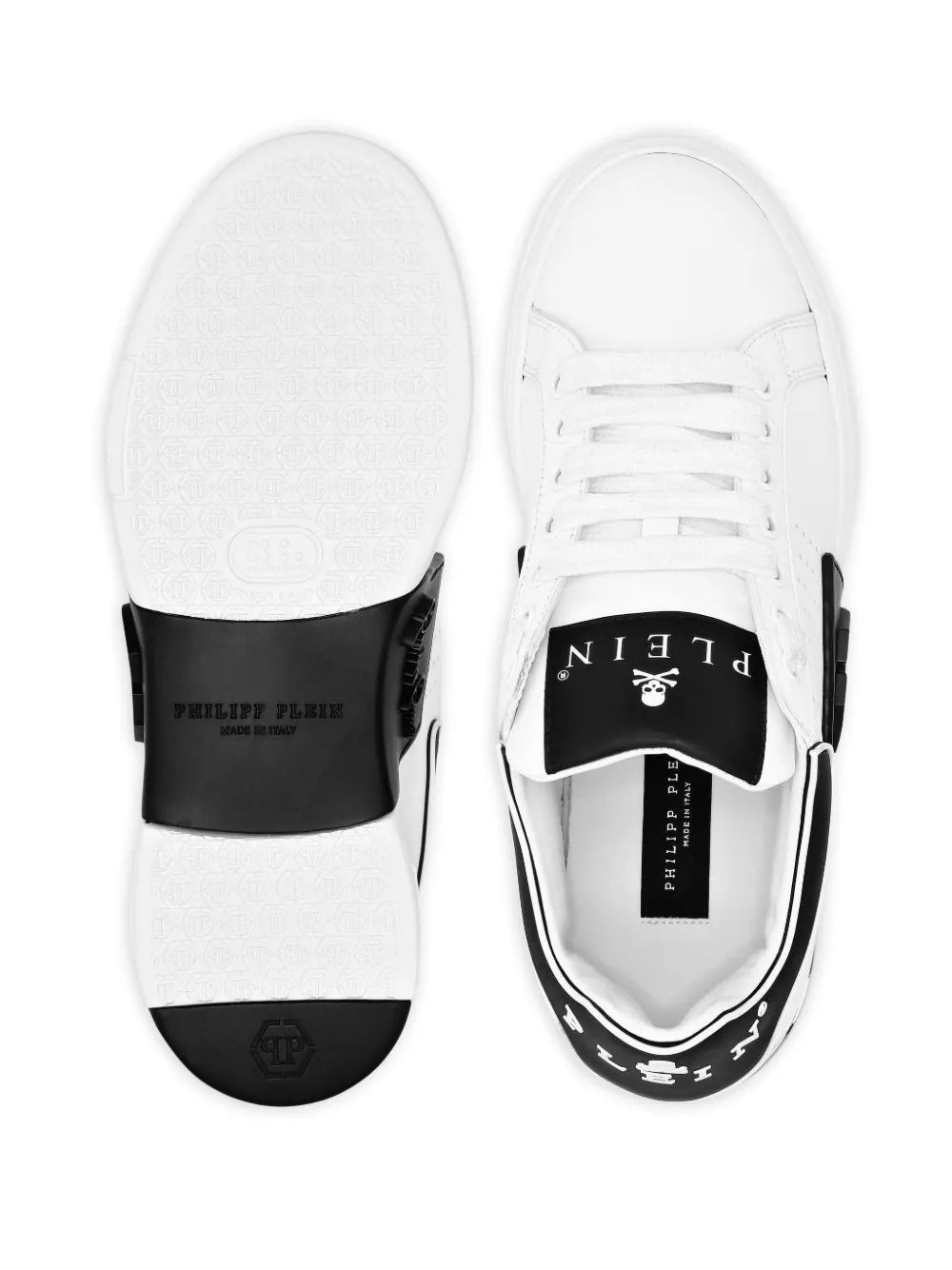 Philipp Plein Phantom Kick$ Perforated Sneakers