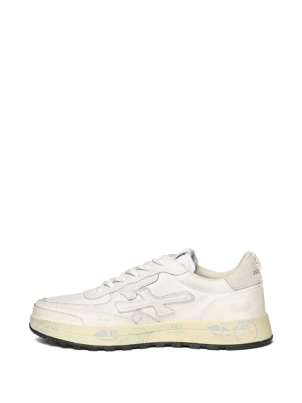 Premiata 7738 Logo-Appliqu?Sneakers