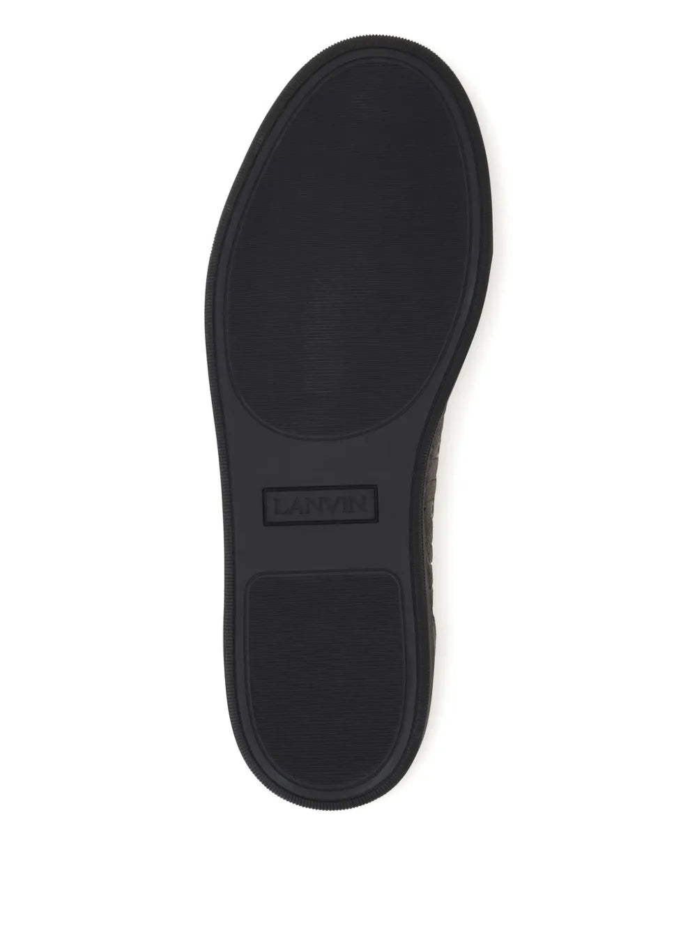 Lanvin Textured High-Top Sneakers