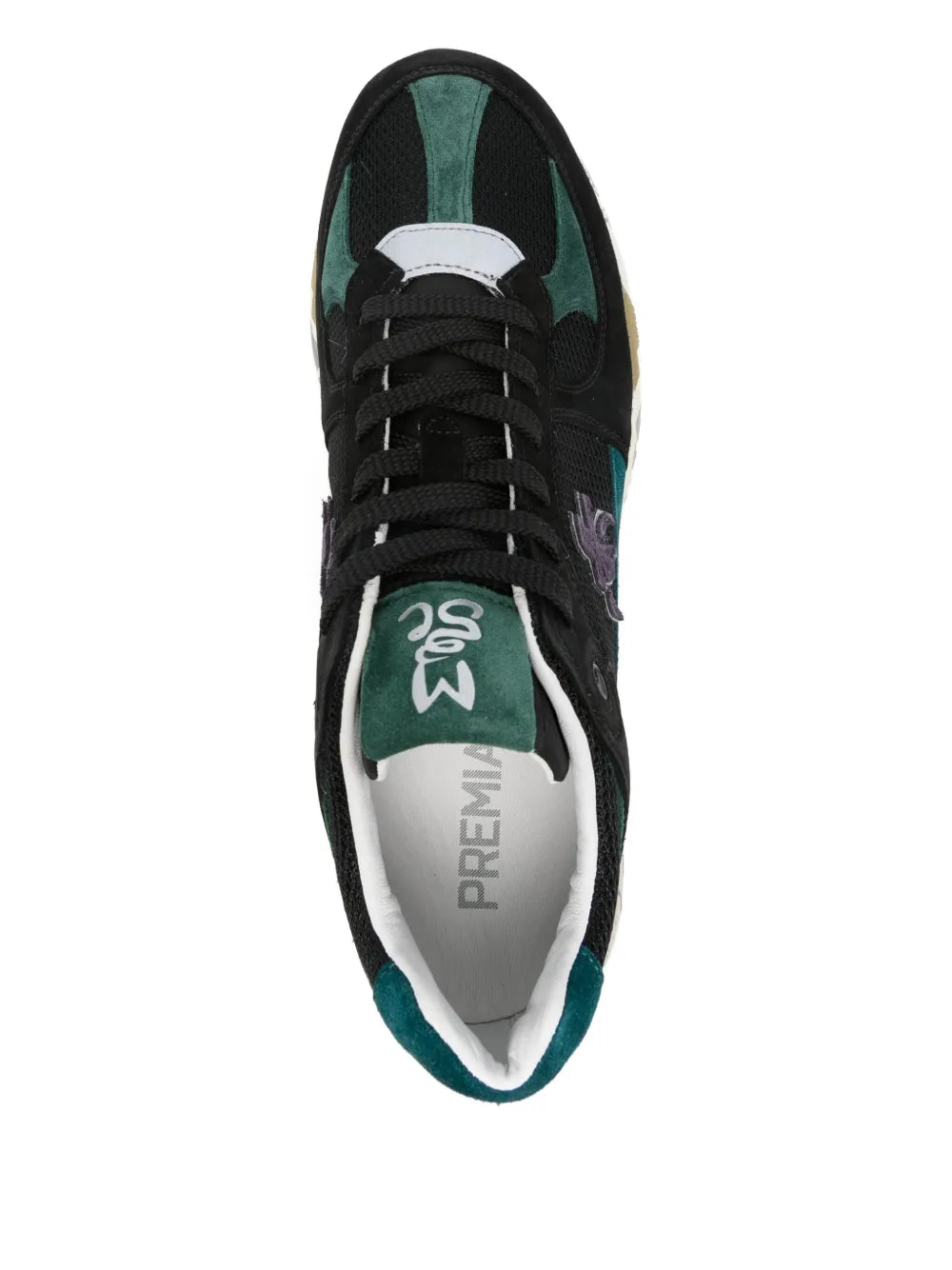 Premiata Mase Panelled Trainers